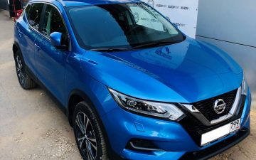 blue qashqai