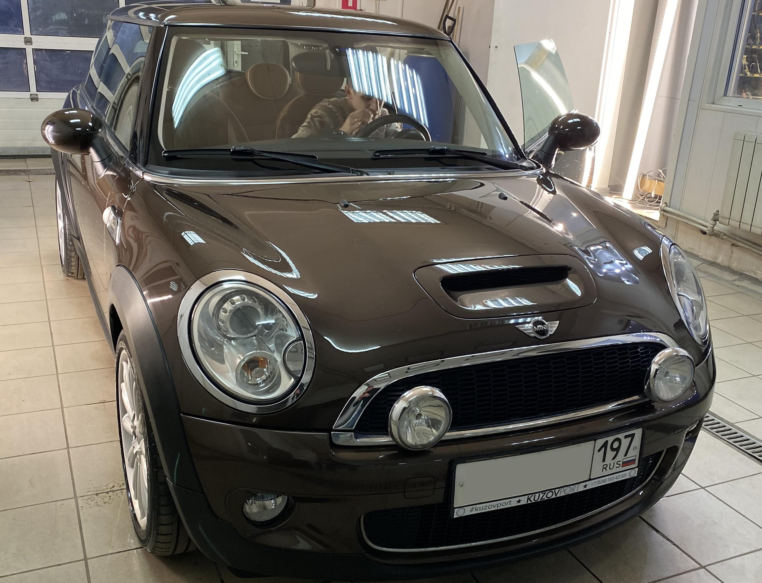 ПОЛНАЯ ПОКРАСКА КУЗОВА MINI COOPER. КАК ВАЖНО ПОПАСТЬ В ЦВЕТ | КУЗОВПОРТ.  Кузовной ремонт в Москве