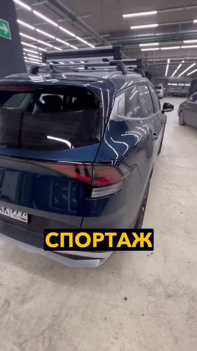 Покраска бампера и крышки багажника Kia Sportage