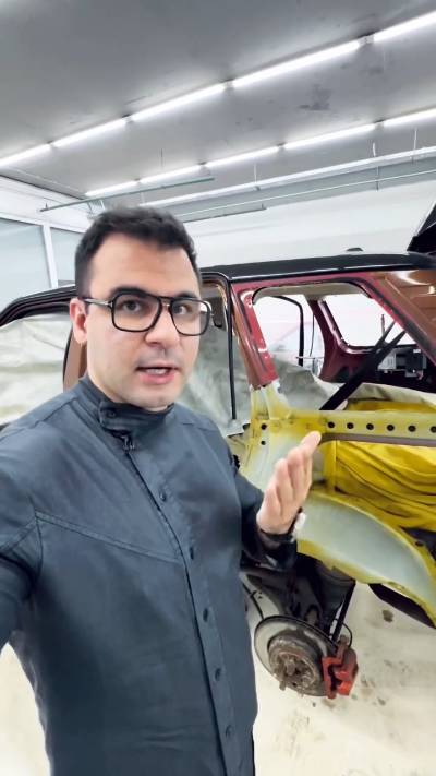 Замена задних крыльев Range Rover